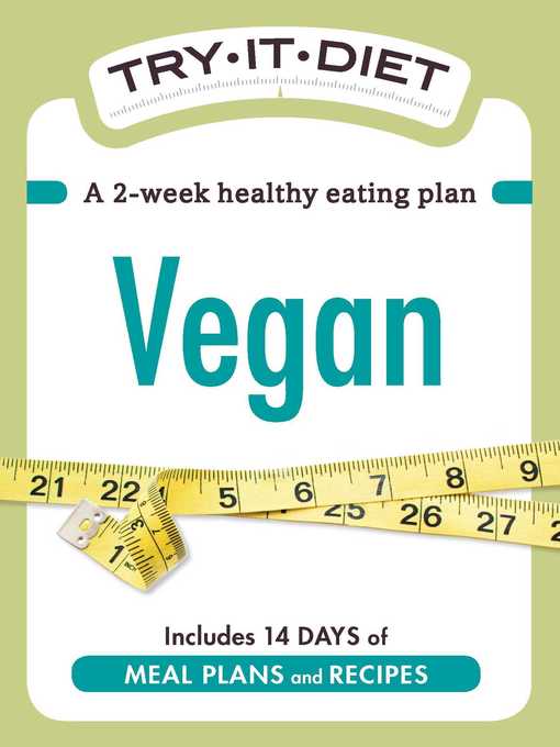 Title details for Try-It Diet: Vegan by Adams Media - Available